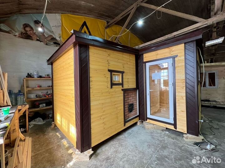 Баня мобильная