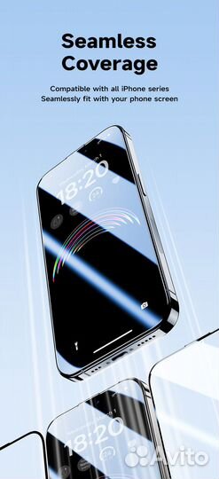 Benks Стекло iPhone 15 Plus и iPhone 14 Pro Max HD