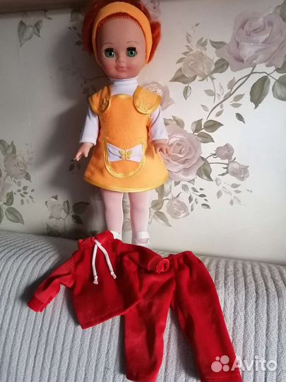 Кукла Весна Элла новая с комплектом одежды