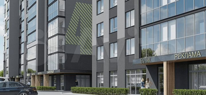 2-к. квартира, 66,9 м², 14/17 эт.