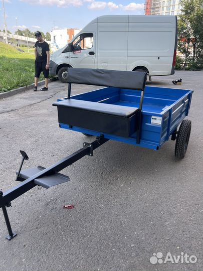 Мотоблок Honda GX340+телега на 500кг