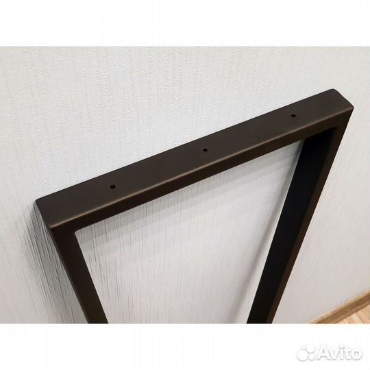 Подстолье для стола Трапеция Лофт 700 550 40 мм барное металлическое