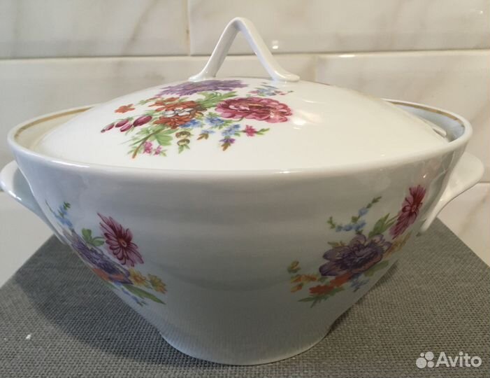 Винтаж. Супница Дулево. СССР