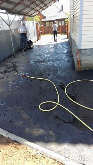 Благоустройство-асфальтирование укладка ас крошка