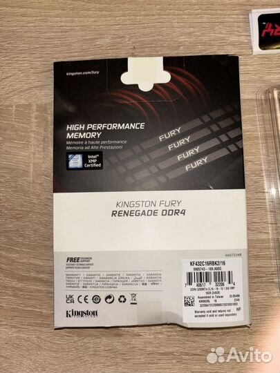 DDR4 16GB 3200 Kingston fury Renegade