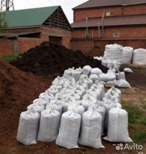 Навоз конский в мешках с доставкой