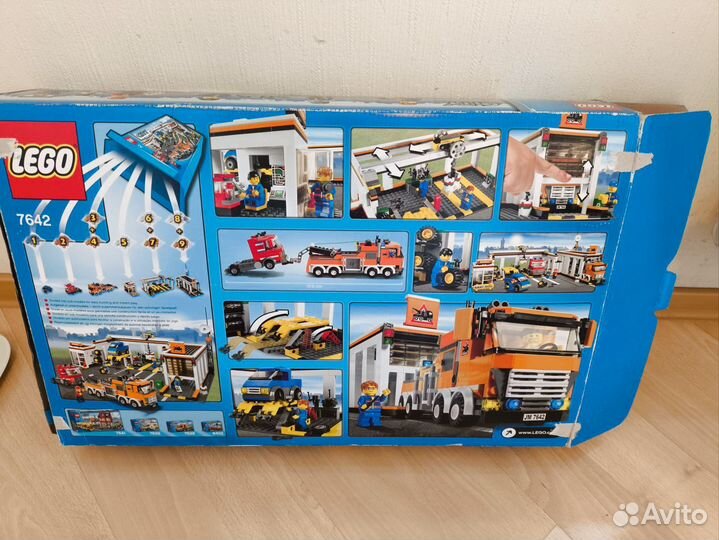 Коробка от lego 7642