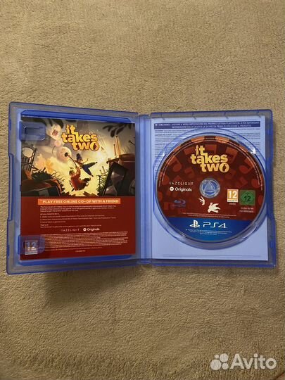 It takes two ps4 диск