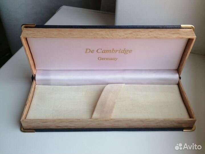 Футляр для одной ручки с логотипом De Cambridge