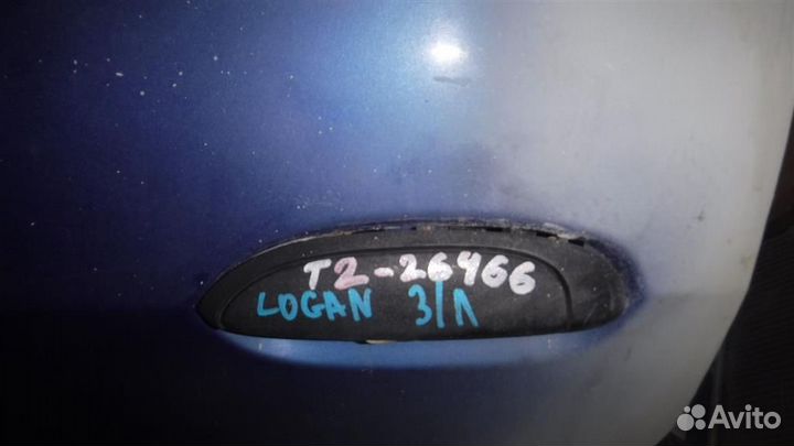 Ручка двери наружная левая Renault Logan I 2005-2