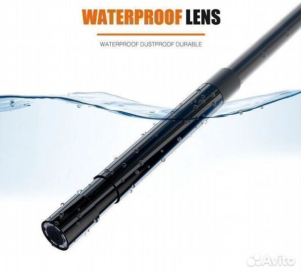 Видеоэндоскоп P40 с экраном, камера 3.9мм