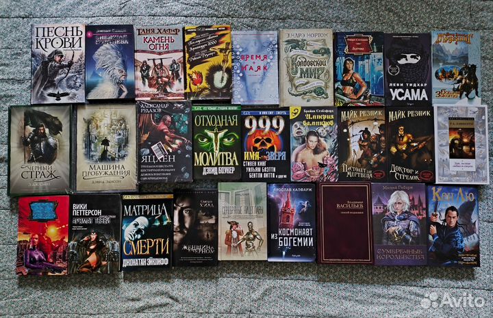 Книги: фантастика, фэнтези и детективы