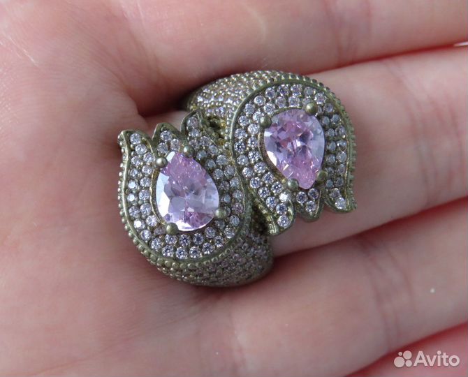 Серебряное кольцо Серебро 925 Клеймо Винтаж