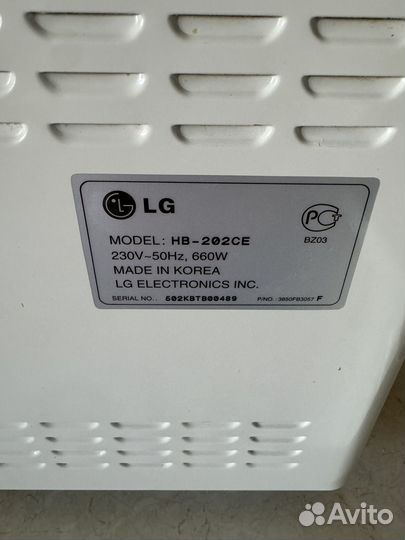 Хлебопечка lg