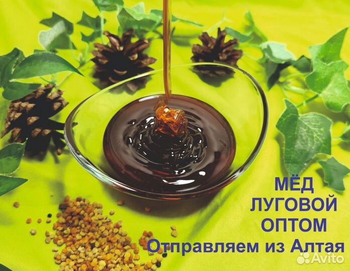 Натуральный мед 2023 г (опт.)