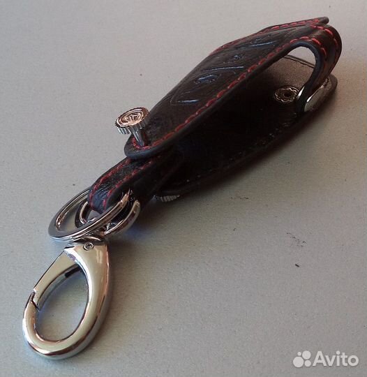 Чехол ключа зажигания смарт Ford 3 кнопки красная