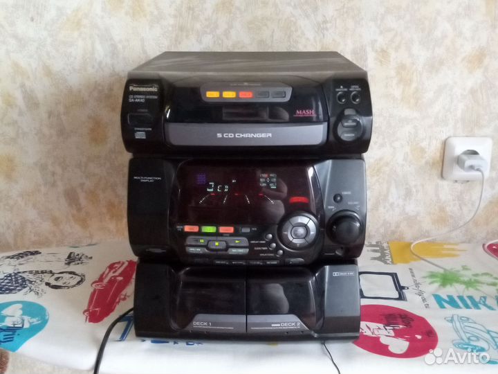 Музыкальный центр panasonic sa ak 40