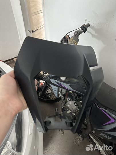 Щиток фары эндуро