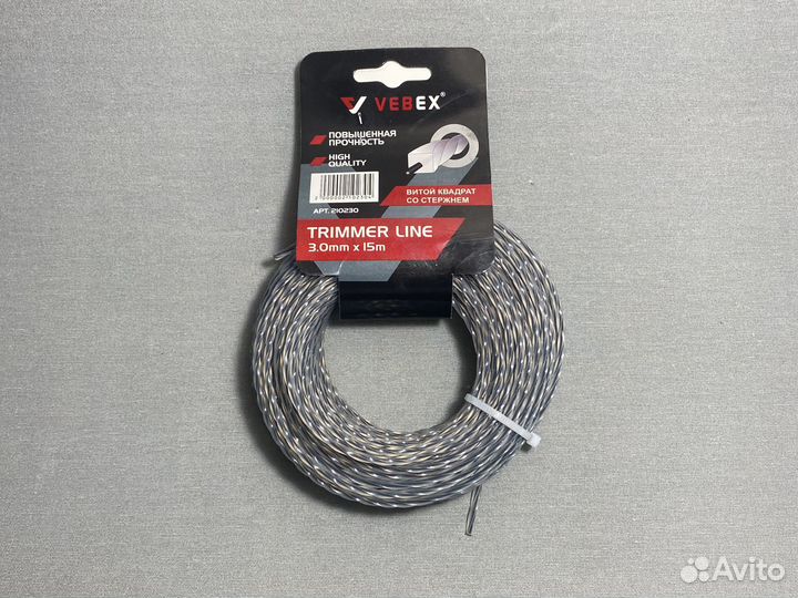 Леска для триммера 3 мм