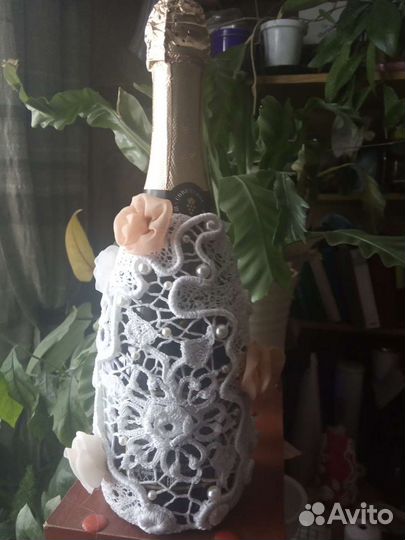 Аксессуар подарочный-платье для шампанского