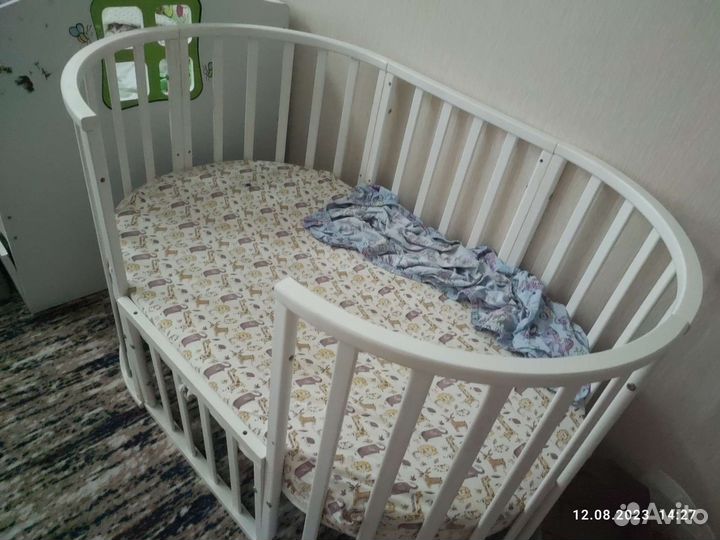 Детская кроватка трансформер