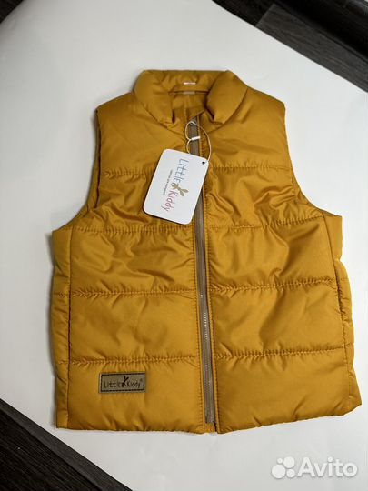 Little Kiddy Жилетка детская утепленная безрукавка