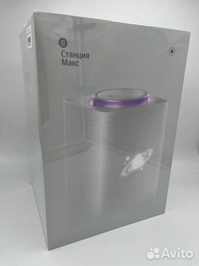 Умная колонка Яндекс.Станция Макс, серый