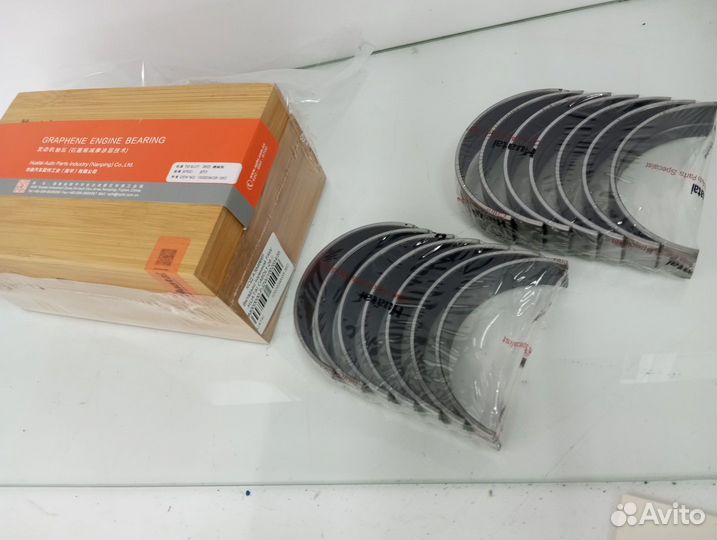 Вкладыш коренной FAW huatai CA6DL1-28 / MM000000-pjzw/1002034/35-81D(графит)