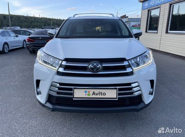 Toyota Highlander 3.5 AT, 2017, 54 100 км