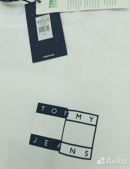 Футболка мужская Tommy Jeans Logos White, Оригинал