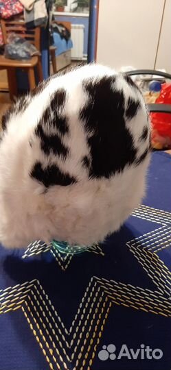 Шапочка детская меховая из кролика 