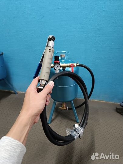 Пескоструйный аппарат разборный с влагоотделителем