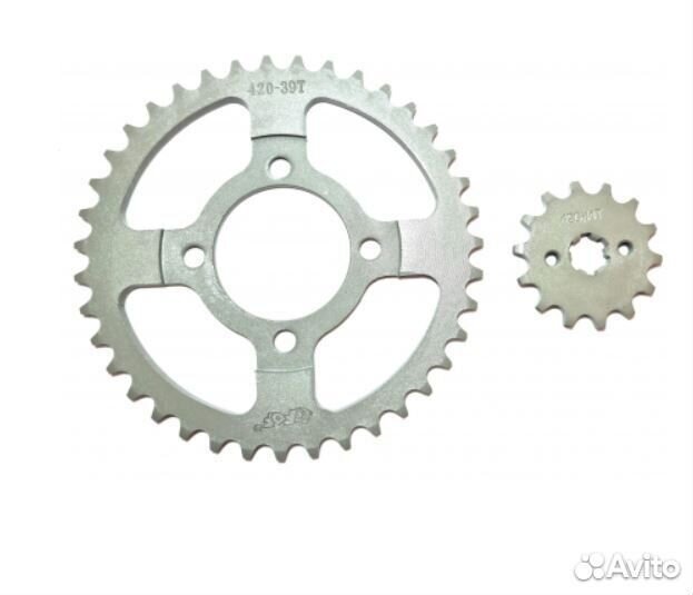 Комплект звёзд для мопеда alpha, delta (420-39)