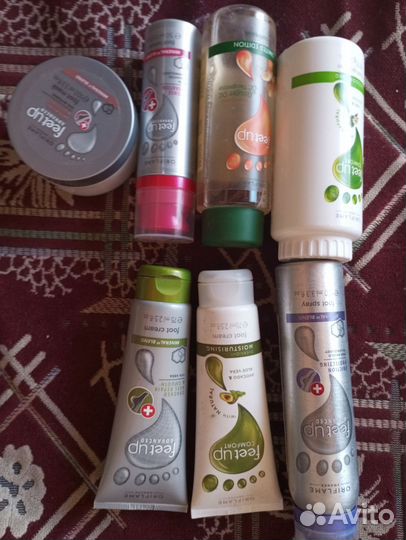 Серия для ног :бальзам/б, маска для ног,тальк