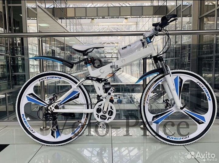 Велосипед на литых дисках