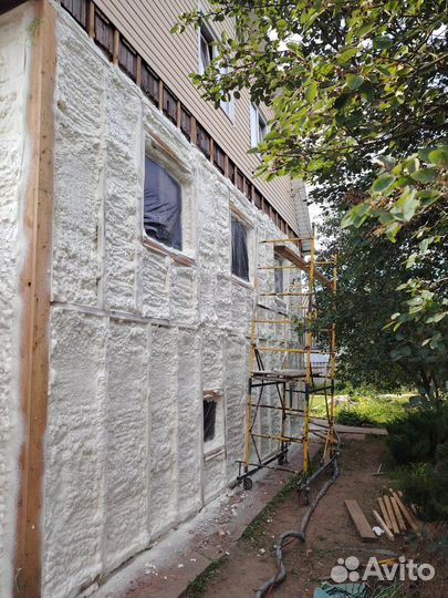 Утепление дачного дома ППУ с гарантией