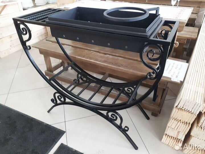 Мангал М-2 с кольцом для казана
