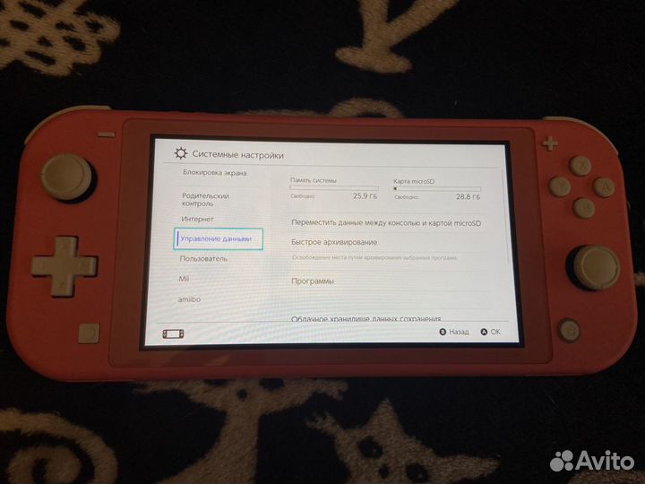 Nintendo switch lite 32GB