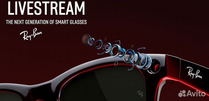 Умные очки Ray-Ban Stories Wayfarer (Черная матова