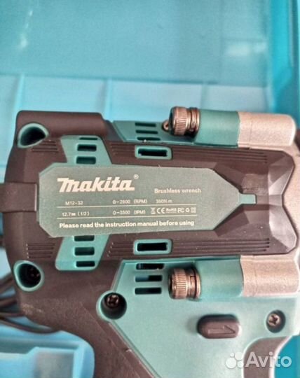 Аккумуляторный гайковерт Makita 350 Нм (Арт.61907)