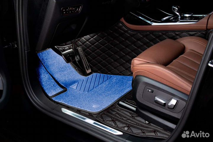 3D Коврики BMW Салон Багажник из Экокожи