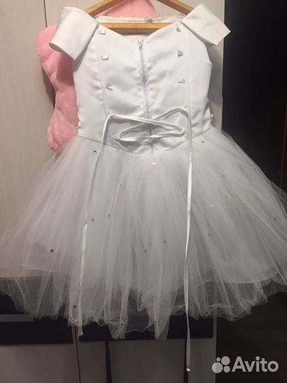 Пышное платье на 3-6 лет