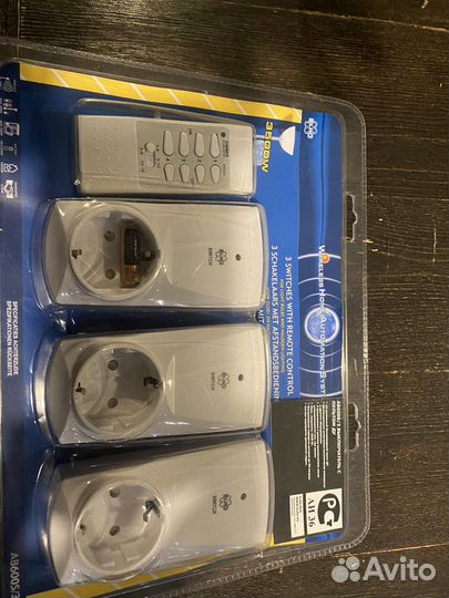 Умная розетка с пультом AB6000S/3