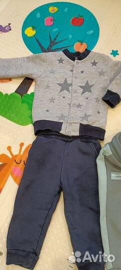 Детская одежда пакетом на мальчика 80 86