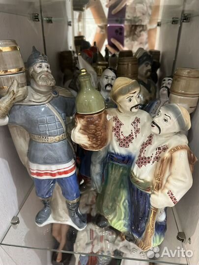 Фарфоровые статуэтки СССР разные