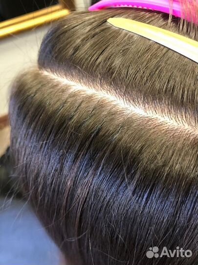 Наращивание волос(микро)