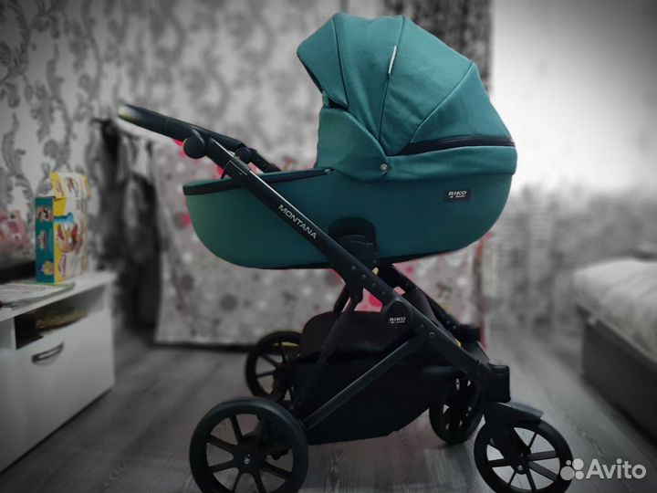 Коляска для новорожденных 2в1