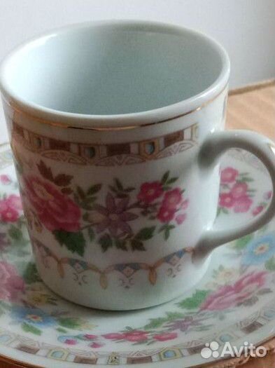 Фарфор кофейные пары Китай/СССР