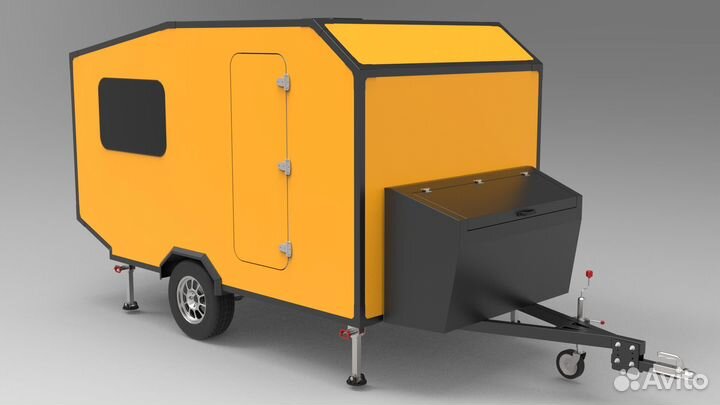 Кемпер XL. Проект автодома. Чертежи