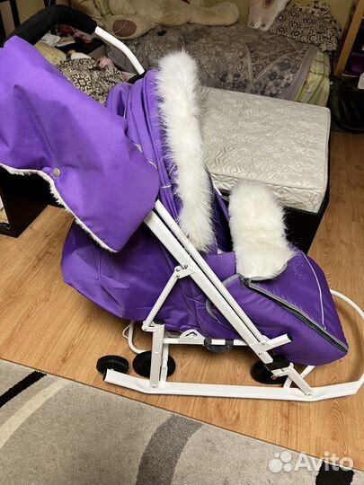 Коляска санки